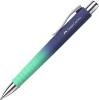 BOLIGRAFO FABER-CASTELL POLY FLOW BUZZING BLUE XB 241132 VERDE-AZUL 241132 UNIDAD