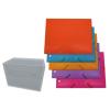 CARPETA GOMAS SOLAPAS CUARTO YES PP TRANSPARENTE COLORES SURTIDOS UNIDAD POESSA 312151 PTE 6U