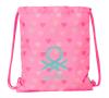 SACO PLANO BENETTON "HEART" SAFTA26 612651196 40X35 UNIDAD
