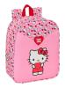 MOCHILA GUARDERIA ADAPT.CARRO HELLO KITTY SAFTA26 612616232 27X22 UNIDAD