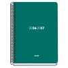 AGENDA ESCOLAR DOHE26 26/27 BASIC ELEMENT TP A5 DP VERDE 52240