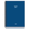 AGENDA ESCOLAR DOHE26 26/27 BASIC COLOUR VIBES TE A5 SV AZUL 52312