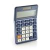 CALCULADORA ALUMINIUM OFFICE BOX AZUL LT-A128 BLISTER UNIDAD