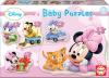 Foto de 5 BABY PUZZLES DE 3 A 5 PIEZAS MINNIE MOUSE BABY SAFTA23 ENERO 15612
