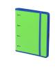 Foto de CARPEBLOC DEC RINGBOOK 4A A4 C/RECAMBIO CARCHIVO CONTRAST VERDE/AZUL 12387421 ^