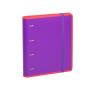 Foto de CARPEBLOC DEC RINGBOOK 4A A4 C/RECAMBIO CARCHIVO CONTRAST MORADO/FUCSIA 12387462 ^