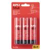 Foto de BLISTER 3 BARRAS PEGAMENTO APLI 21G PACK AHORRO 20457 UNIDAD
