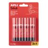 Foto de BLISTER 4 BARRAS PEGAMENTO APLI 10G PACK AHORRO 20458 UNIDAD