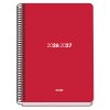 AGENDA ESCOLAR DOHE26 26/27 BASIC ELEMENT TE A5 SV ROJO 52235