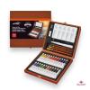 Foto de ACRILICOS EN ESTUCHE MADERA ALEX BOG 34 COLORES TUBOS 12ML PROFESSIONAL AB-0121